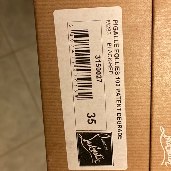 Christian Louboutin Pigalle Follies sz 35 - Picture 8 of 8